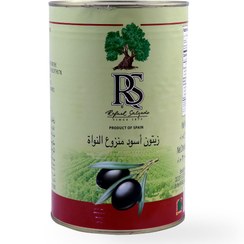 تصویر زیتون سیاه آر اس RS (رافائل سالگادو) اصل اسپانیایی متوسط 4300 گرمی 