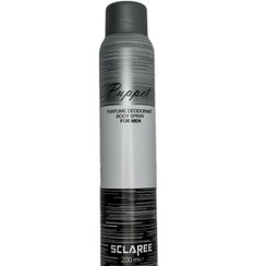 تصویر اسپری بدن مردانه مدل Puppet حجم 200میل اسکلاره Sclaree Puppet Spray For Men 200ml