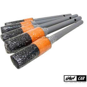 تصویر مجموعه پنج عددی برس دیتیلینگ و صفرشویی خودرو مدل Detailing Brush Set Car Detail Brush 5 