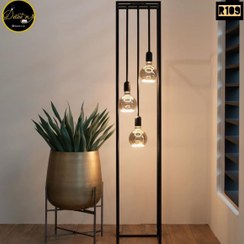 تصویر آباژور کد R109 - مشکی 