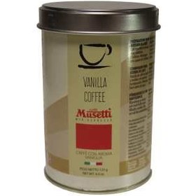تصویر قوطی قهوه موزتی مدل وانیل 125 گرمی ا Musetti Vanilla Box Coffee 125gr Musetti Vanilla Box Coffee 125gr