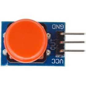 تصویر 12X12MM Big key module WAVGAT Big button module Light touch switch module with hat High level output for arduino 