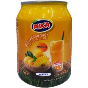 تصویر آبميوه با پالپ ميکسا انبه قوطی 250 ميل MIXA مدل MANGO WITH PULP Mixa Mango With Pulp 250ml