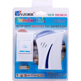 تصویر زنگ بی سیم برقی مدل V-ZORR ا V-ZORR Wireless alarm V-ZORR Wireless alarm