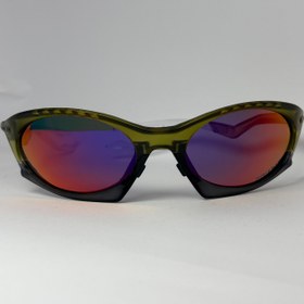 تصویر عینک آفتابی مردانه بیس دار ورزشی اوکلی طرح قورباغه - مشکی oakley sunglasses