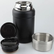 تصویر ترموس استیل غذای مسافرتی مدل 316 