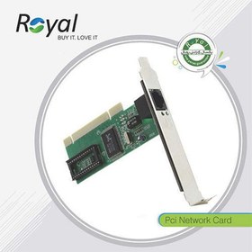 تصویر کارت شبکه اینترنال PCI رویال royal PCI Expres LAN card 32152