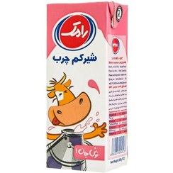 تصویر شیر کم چرب استریل 200c رامک 