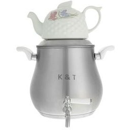 تصویر ست کتری و قوری کی اند تی کد 003 K&T 003 Kettle and Teapot Set