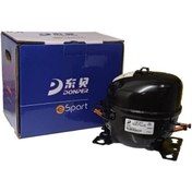 تصویر کمپرسور یخچال دانپر مدل LM72CZ قدرت ۱/۴ گاز R134 