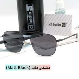 تصویر عینک آفتابی خلبانی تیتانیومی آیس برلین ic! Berlin 8915 UV400 POLARIZED کد 1 