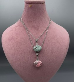 تصویر گردنبند لاکت صدف 