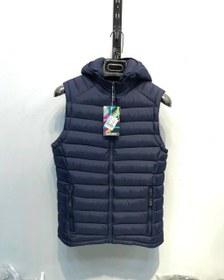 تصویر پافر کلاه دار اسپورت مردانه خارجی ژیله استر داخلی خز حوله ای 