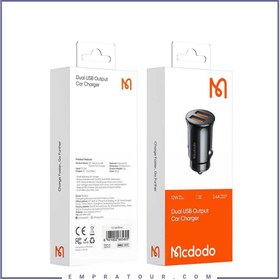 تصویر شارژر فندکی مک دودو مدل CC6602 توان ۱۲ وات 