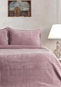 تصویر ست پتو سه تکه مدرن - صورتی برند merinos Modern Line 3 Piece Blanket Set - Pink
