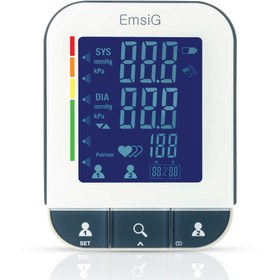 تصویر فشارسنج بازویی امسیگ مدل BO79 Plus ا Emsig BO79 Plus Blood Pressure Monitor Emsig BO79 Plus Blood Pressure Monitor