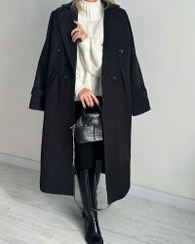 تصویر پالتو Snowy (مشکی) 