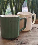 تصویر ماگ سرامیکی شیاردار Twinkle 