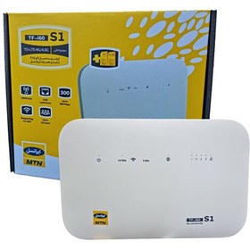 تصویر مودم ایرانسل اینترنت ثابت قابل حمل TD-LTE -4G TF i60 s1 MODEM IRANCELL TD-LTE 4G TF-i60 s1