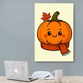 تصویر شاسی کدو تنبل کارتونی 