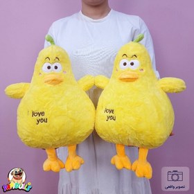 تصویر عروسک گلابی مدل جوجه اردک Pear duck doll