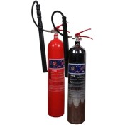 تصویر کپسول آتش نشانی 6 کیلوگرم co2 آذر سیلندر 