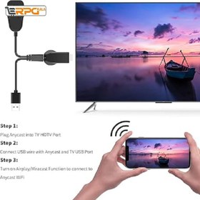 تصویر دانگل بلوتوث Anycast HDTV 