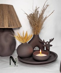 تصویر اباژور و دکور جلو مبلی برای میز تی وی و دکوراسیون خانه 