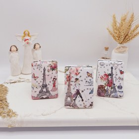 تصویر آینه دو طرفه جیبی طرح برج ایفل 