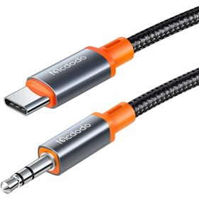 تصویر کابل تبدیل USB-C به جک 3.5 میلیمتری صدا مک دودو مدل CA-0820 ا Cable to convert USB-C to 3.5 mm audio jack McDodo model CA-0820 Cable to convert USB-C to 3.5 mm audio jack McDodo model CA-0820