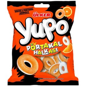 تصویر پاستیل اولکر یوپو ULKER Yupo Portakal مدل حلقه پرتقالی 70 گرم 