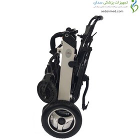 تصویر ویلچر برقی ریموت دار 105 جی تی اس electric wheelchair 105 JTS