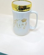 تصویر ماگ درب آینه ای (مدل KING) 