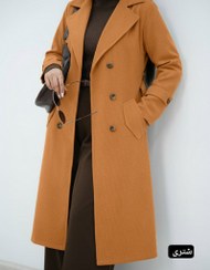 تصویر مانتو پاییزه زنانه مخمل کبریتی کد 908654 