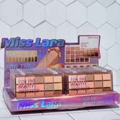 تصویر پالت سایه چشم 20 رنگ میس لارا Miss Lara(مدل ترکیبی ) 