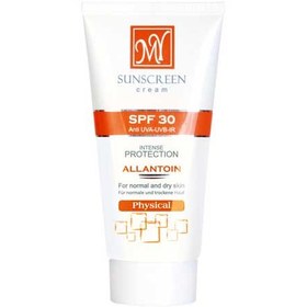 تصویر فلوئید ضد آفتاب فیزیکال اس پی اف 30 حجم 50میل مای My Sunscreen Cream SPF30 Physical Fluid 50ml