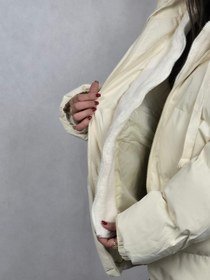 تصویر کاپشن خارجی کلاه تدی 