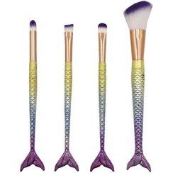 تصویر ست براش 4 تکه طرح ماهی 