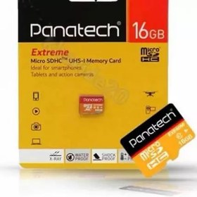 تصویر کارت حافظه و مموری رم میکرو 16 گیگ پاناتک پکدار اصلی panatech 