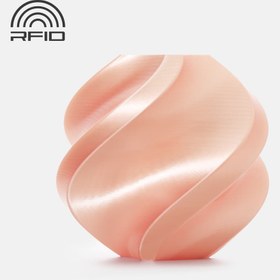 تصویر فیلامنت بامبو لب PLA Silk صورتی 