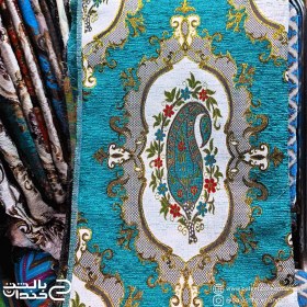 تصویر پارچه ترمه کشیده 