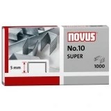 تصویر سوزن منگنه نووس سایز 10 NO.10 Super بسته 1000 عددی Novus No.10, 1000 staple needle