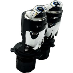 تصویر هدلایت زیمر مدل A7 پایه H4 با چیپ COB 