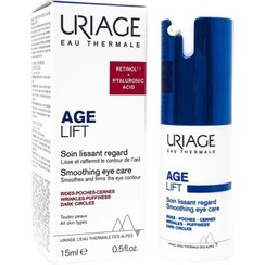 تصویر کرم دور چشم ضد چروک، لیفت، پف و سیاهی ایج لیفت اوریاژ URIAGE AGE LIFT SMOOTHING EYE CARE 15 ML