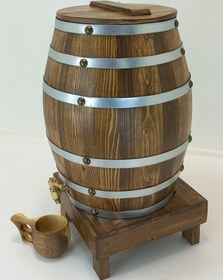 تصویر بشکه چوبی 