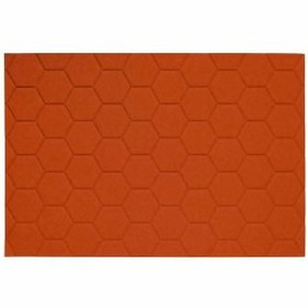 تصویر پنل نمدی لانه زنبوری honeycombs wool panel 