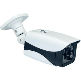 تصویر دوربین مداربسته بولت 2 مگاپیکسل دید در شب رنگی AHD مدل DH60w CCTV AHD Bullet 2mp WarmLight DH60w