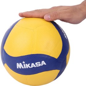 تصویر توپ والیبال میکاسا مدل V200W سایز ۵ از پلاستیک 