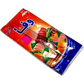 تصویر فریزر چسبی وفا 100 عددی VAFA Freezer Bag