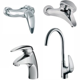 تصویر شیر روشویی ثابت شودر مدل سنیور Senior-Basin Mixer